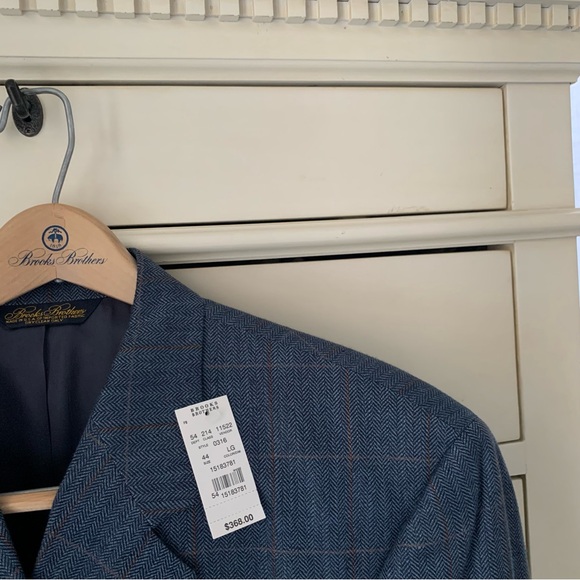 Brooks Brothers Blue Tweed Blazer - Picture 6 of 11